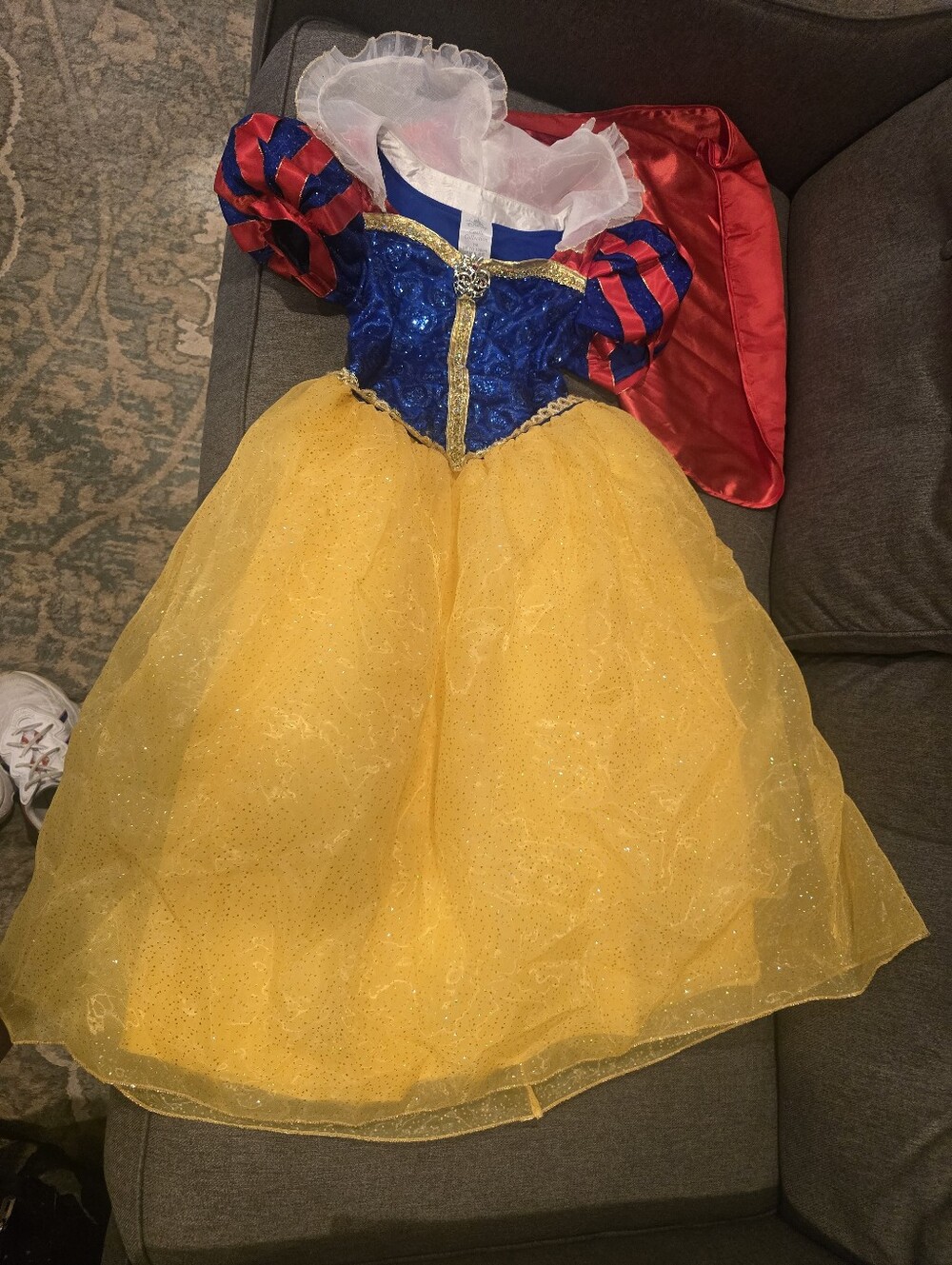 Disney Snow White Speekly Princess Size 7/8 Girld Halloween Dress Up Like New